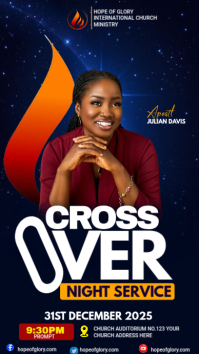 CHURCH FLYER Instagram Story template