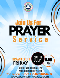 CHURCH FLYER template