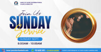 CHURCH FLYER Imagem partilhada do Facebook template