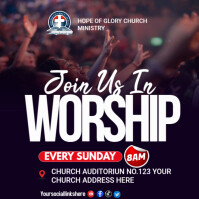 CHURCH FLYER Logo template