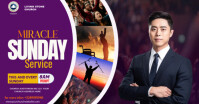 CHURCH FLYER Facebook Shared Image template