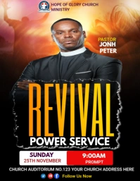 CHURCH FLYER template