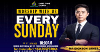 CHURCH FLYER Facebook Shared Image template