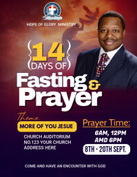 CHURCH FLYER template