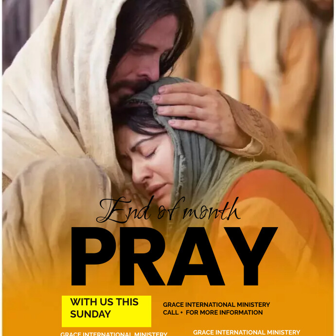 CHURCH FLYER/SUNDAY SERVICE (2) Instagram Post template