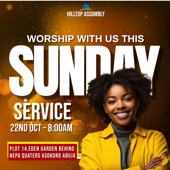 church flyer template (8) PosterMyWall