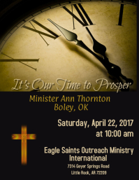 customizable design templates for church service postermywall outreach ministry flyers