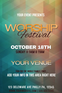 customizable design templates for church service postermywall bring your neighbor to church in international christian church flyers