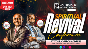Church flyer template Twitch Overlay