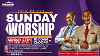 CHURCH FLYER TEMPLATE Präsentation (16:9)