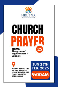 CHURCH FLYER TEMPLATE Poster