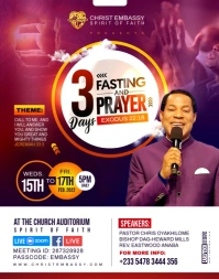 Church Flyer Template Poster/Wallboard