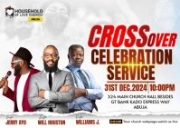 Church flyer template A6