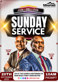 CHURCH FLYER TEMPLATE A4