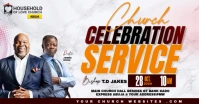 Church flyer template Facebook Shared Image