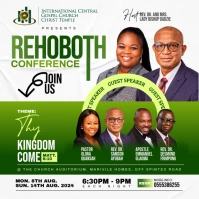 Church flyer template Instagram Post