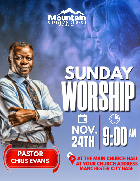 CHURCH FLYER TEMPLATE