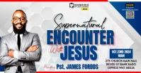 Church flyer template Facebook Shared Image
