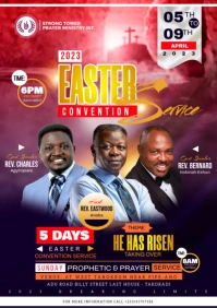 Church Flyer Template A3