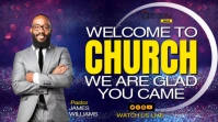 Church flyer template Digital Display (16:9)