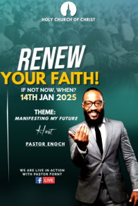 CHURCH FLYER TEMPLATE Poster