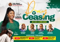 Church flyer template A1