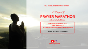 Grau Prayer Marathon Event Digital Display Template