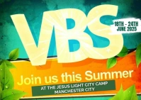 Church flyer template Postal