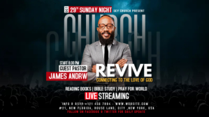 Czarny Church Event Promotion Facebook-omslagvideo Template