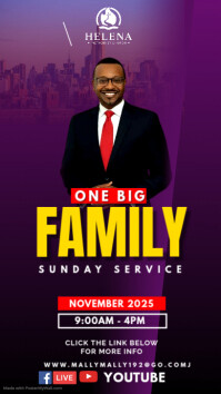 CHURCH FLYER TEMPLATE Instagram Story