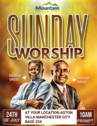 CHURCH FLYER TEMPLATE