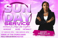CHURCH FLYER TEMPLATE Cartaz