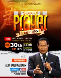 Church Flyer Template Poster/Wallboard