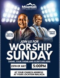 CHURCH FLYER TEMPLATE