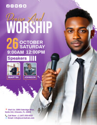 Church flyer template