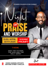 CHURCH FLYER TEMPLATE A6