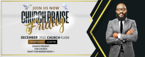 Hvid Church Flyer Template Twitch Profile Banner