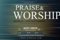 Church Flyer Template Ishidi elingu 4' × 6'