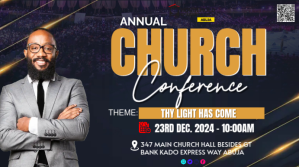 Church flyer template Présentation (16:9)