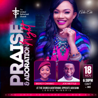 Church Flyer Template Instagram-bericht