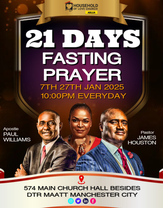 Church flyer template Poster/Wallboard