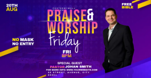Church Flyer Template Рекламное объявление Facebook