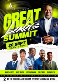 Church Flyer Template A2