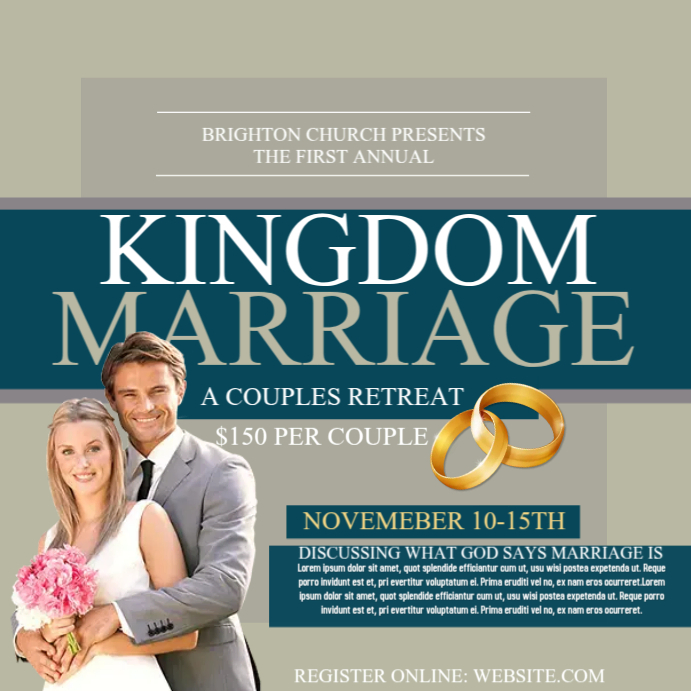 Church Instagram Post template