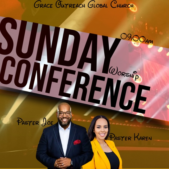 Church Flyers and Event Flyers Instagram Post template