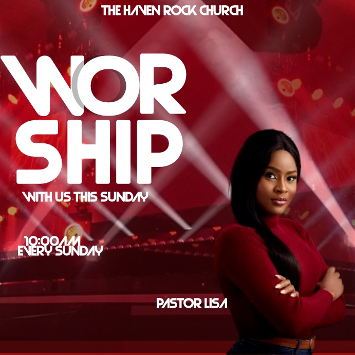 Church flyers and Event Flyers Instagram Post template
