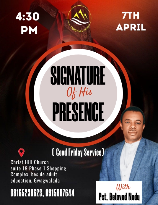 Church flyers design ideas (2) template