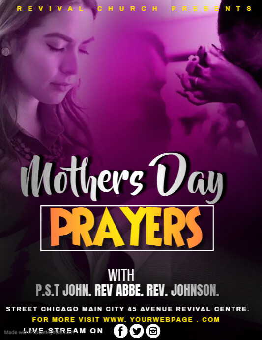 church flyers Template | PosterMyWall