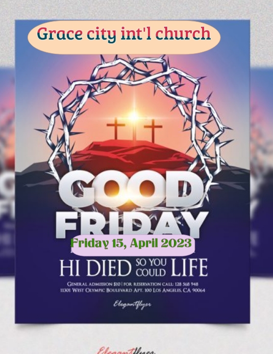 Church flyers Template PosterMyWall