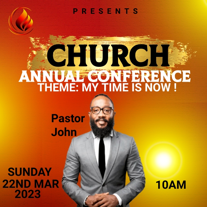 Church flyers /Events flyers Publicação no Instagram template